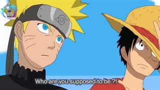 مبارزه جالب لوفی و ناروتو برای رامن