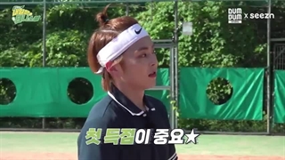 قسمت پانزدهم برنامه Xiumin tomorrow Tennis king + زیرنویس فارسی