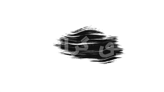 ویدیو فوتیج پس زمینه قلم مو متحرک رنگ مشکی