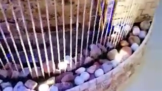 آبنمای ریسه ای و رشته ای