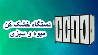 دستگاه خشک کن میوه و سبزی ، گوجه و انگور