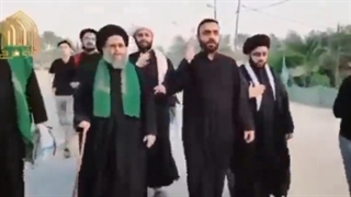 مرحوم آیت الله سیدعادل علوی درمسیرمشایه