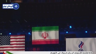 مراسم اهدای مدال طلا به پهلوان حسن یزدانی - جام جهانی کشتی2021