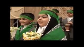 استقبال دختر شیرین زبان یزدی از امام خامنه ای تزریق ژل