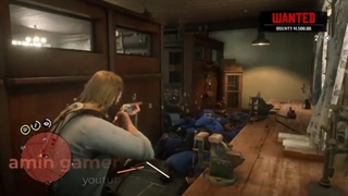 گیم پلی کشتن 1000 پلیس در بازی red dead در ps4