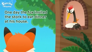 داستان روباه و لک لک