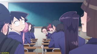 انیمه  Komi Can't Communicateقسمت 1همراه با زیرنویس