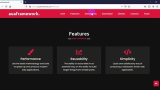 آموزش دانلودفریم ورک(AUA) Asp.Net Unique Architecture