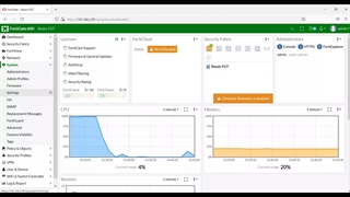 نحوه اعمال پالیسی پسورد در فورتی گیت