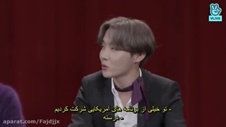 لایو بی تی اس برای کامبک Map Of The Soul 7 ( با زیرنویس فارسی چسبیده )