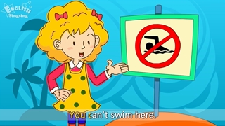 39- مکالمه انگلیسی dont swim