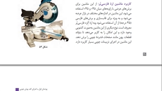 پودمان اول بخش سوم تزیینات چوبی و پارچه ای