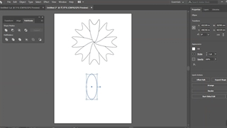 طراحی گلبرگ در ایلئستریتور
