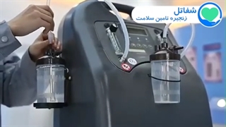 نحوه کار دستگاه اکسیژن ساز 10 لیتری کانتا با دو خروجی همزمان