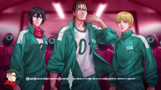 Squid Game x Attack on Titan،موزیک ویدیوی بازی مرکب و حمله به تایتان.