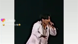 شباهت صدای ویکوک ... اگه سرعت ویدیو رو پایین بیاریم انگار تهیونگ میخونه•-•