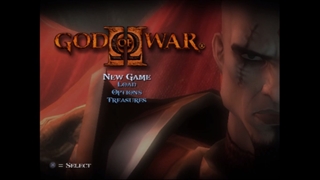 بازی خدای جنگ 2 بدون فیلم برای PS2