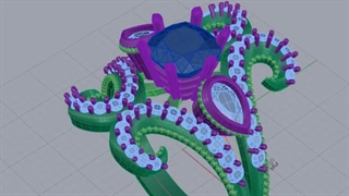 انگشتر طراحی شده