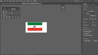 فیلم ایجاد پرچم ایران در ایلوستریتور