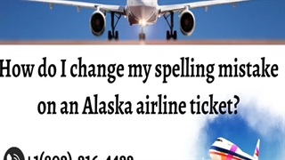 Alaska Airlines Name Change Policy