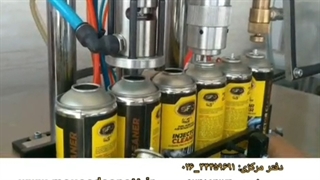 دستگاه اسپری پرکن نیمه اتوماتیک
