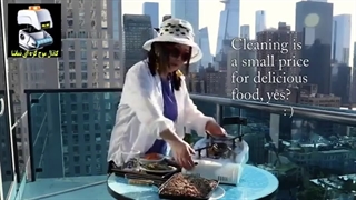 غذای کره ای ماکبولگوگی یا کباب (باربیکیو) گوشت گاو - موج کره ای