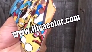 چاپ طرح انیمال و فانتزی با هیدروگرافیک