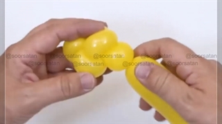 بادکنک آرایی جذاب استند گل