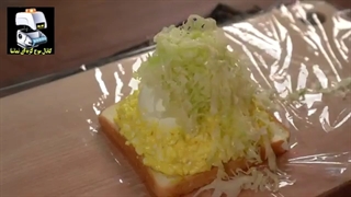 ساندویچ تخم مرغ کره ای - موج کره ای