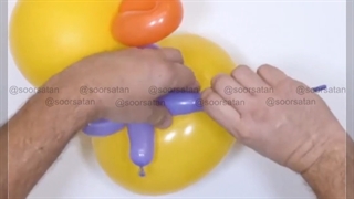 استند بادکنک جوجه اردک