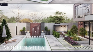 طراحی و بازسازی ویلای 160 متری کردان