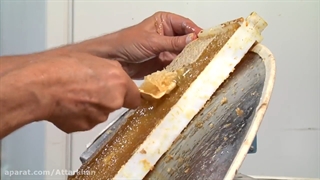 فرایند استخراج عسل به روش طبیعی