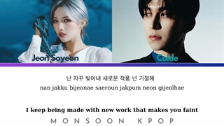 لیریک اهنگ new vision از clode با همکاری Jeon Soyeon (جی ایدل)