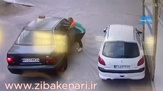 سرقت سیستم صوتی از پژو ۲۰۶ در ۳۰ثانیه