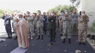 بازدید سرلشکر رشید و سرلشکر موسوی از قرارگاه های ارتش در رزمایش ذوالفقار 1400