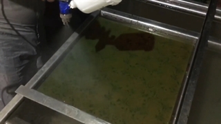 روش چاپ ابی به صورته غوطه وری