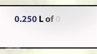 رقیق کردن محلول سدیم کلرید