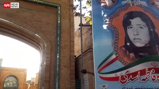 فیلم/ آماده سازی مقبره هاجر خاتون برای استقبال از شهیده فاطمه اسدی