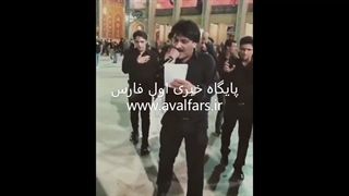 مداحی سجاد رزمجو در شاهچراغ هایفوتراپی