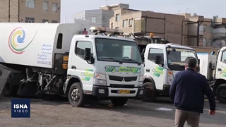 لایروبی نیروهای خدمات شهری در سه منطقه تهران