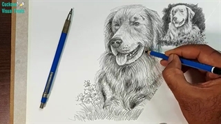 ✅ آموزش طراحی واقعگرایانه سگ