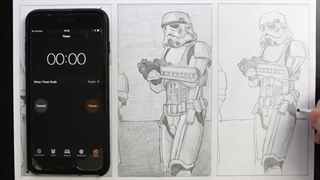 ✅ آموزش طراحی مرحله به مرحله کاراکتر جنگ ستارگان