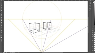 ✅ آموزش طراحی چند مکعب در پرسپکتیو صحیح