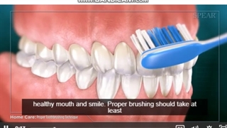 نحوه صحیح مسواک زدن