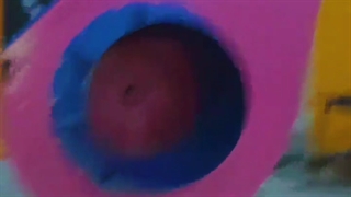 تست لرزش و قدرت مکش فن سانتریفیوژ محصول شرکت کولاک فن با توپ تنبل و کوچکترین لرزس