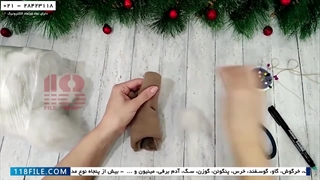 آموزش دوخت عروسک جورابی-ساخت عروسک جوررابی مبتدی-دوخت عروسک گوزن