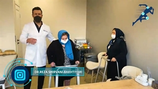 یک هفته بعد از جراحی تعویض مفصل لگن| دکتر شیروانی بختیاری