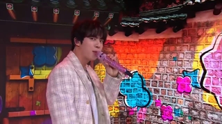 اجرای بی تی اس permission to denceدر برنامهthe late late show with james corden