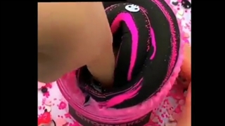 اسلایم صورتی 