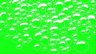 SpongeBob bubble transition green screen